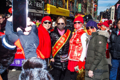 Thousands came out on a beautiful sunny day for the NYC Chinatown Chinese New Year Parade,  Sunday, February 20, 2022 (C) Bianca Otero