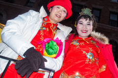 Thousands came out on a beautiful sunny day for the NYC Chinatown Chinese New Year Parade,  Sunday, February 20, 2022 (C) Bianca Otero