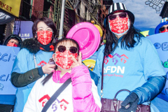 Thousands came out on a beautiful sunny day for the NYC Chinatown Chinese New Year Parade,  Sunday, February 20, 2022 (C) Bianca Otero