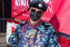 Thousands came out on a beautiful sunny day for the NYC Chinatown Chinese New Year Parade,  Sunday, February 20, 2022 (C) Bianca Otero