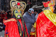 Thousands came out on a beautiful sunny day for the NYC Chinatown Chinese New Year Parade,  Sunday, February 20, 2022 (C) Bianca Otero