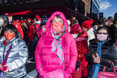Thousands came out on a beautiful sunny day for the NYC Chinatown Chinese New Year Parade,  Sunday, February 20, 2022 (C) Bianca Otero