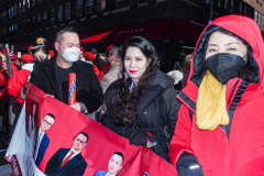 Thousands came out on a beautiful sunny day for the NYC Chinatown Chinese New Year Parade,  Sunday, February 20, 2022 (C) Bianca Otero