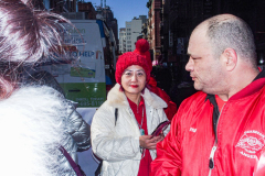 Thousands came out on a beautiful sunny day for the NYC Chinatown Chinese New Year Parade,  Sunday, February 20, 2022 (C) Bianca Otero