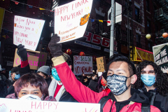 Thousands came out on a beautiful sunny day for the NYC Chinatown Chinese New Year Parade,  Sunday, February 20, 2022 (C) Bianca Otero