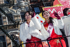 Thousands came out on a beautiful sunny day for the NYC Chinatown Chinese New Year Parade,  Sunday, February 20, 2022 (C) Bianca Otero