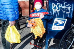 Thousands came out on a beautiful sunny day for the NYC Chinatown Chinese New Year Parade,  Sunday, February 20, 2022 (C) Bianca Otero