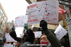 February 20, 2022  New York, 
 24TH ANNUAL CHINATOWN LUNAR NEW YEAR PARADE. N.Y. Governor Kathy Hochul
along with N.Y.C. Mayor Eric Adams in the Lunar New Year Parade.
 community residence Protest the building of a new jail in Chinatown