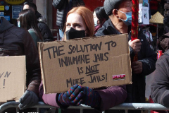 February 20, 2022  New York, 
 24TH ANNUAL CHINATOWN LUNAR NEW YEAR PARADE. N.Y. Governor Kathy Hochul
along with N.Y.C. Mayor Eric Adams in the Lunar New Year Parade.
 community residence Protest the building of a new jail in Chinatown