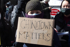 February 20, 2022  New York, 
 24TH ANNUAL CHINATOWN LUNAR NEW YEAR PARADE. N.Y. Governor Kathy Hochul
along with N.Y.C. Mayor Eric Adams in the Lunar New Year Parade.
 community residence Protest the building of a new jail in Chinatown