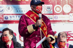 Celebrations of the Chinese Lunar New Year 2022 took place in Chinatown in Manhattan, NYC. It is the Year of the Tiger. 
Hundreds partook in the festivities where there were ceremonial dances, crackers and fireworks. NYC Mayor Eric Adams as well as other local politicians came in attendance. Manhattan, NYC. (C) Bianca Otero