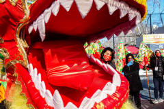 Celebrations of the Chinese Lunar New Year 2022 took place in Chinatown in Manhattan, NYC. It is the Year of the Tiger. 
Hundreds partook in the festivities where there were ceremonial dances, crackers and fireworks. NYC Mayor Eric Adams as well as other local politicians came in attendance. Manhattan, NYC. (C) Bianca Otero
