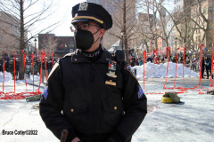February 1, 2022  New York   
Year of the Tiger Lunar New Year's firecracker Ceremony held in Sara D. Roosevelt Park.in New York City's Chinatown neighborhood.