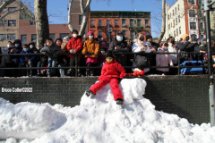 February 1, 2022  New York   
Year of the Tiger Lunar New Year's firecracker Ceremony held in Sara D. Roosevelt Park.in New York City's Chinatown neighborhood.