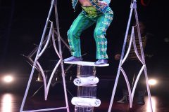 James Eulises González Correa was born in La Cumbre Valle, Colombia 38 years ago. When he was a mere 8 years old, he began performing in his father's circus known as the Hermanos Gonzalez Circus. At the age of 18, James left the family circus to work at the Circo Royal Dumbar, Circo De Mexico and Circo Waterland – all in Colombia. By the time he was 24, James joined the Atayde Hermanos Circus in Mexico, working there from 2007 to 2010, then at the Circo Hermanos Vazquez from 2011 to 2013. One of the performers in the Big Apple Circus in Lincoln Center Plaza, New York City on 14 Jan 2022