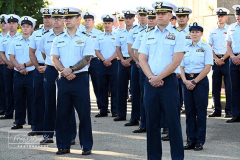 USCG Sector New York  
20th Remembrance Ceremony
Sector New York
Ft Wadsworth
Staten Island, NY
Photographs by:  Mary DiBiase Blaich

Friday, September 10, 2021:  The Coast Guard held a 20th remembrance ceremony at the overlook in Ft Wadsworth at 8 am this morning.  They lost four of their own on 9/11:  Vincent G Danz, Jeffery A Palazzo, Gilbert F Granados; and Gregory R Sikorsky.  Three were Reservists and one an Auxiliary member of the USCG.
The ceremony began with a muster; followed by the arrival of officials.  There was an observation of morning colors and two USCG aircraft performed a flyover.  The invocation was read by Captain Thomas J Walcott, Chaplain of the USCG; a welcome was rendered by Captain Zeita Merchant, Commander, USCG Sector Nre York.  Remarks were by Rear Admiral Michael H Day; and an introduction by Rear Admiral Thomas Jj Allan Jr . Remarks were given by Admiral Karl L. Schultz, Commandant, USCG.  Taps followed the service.