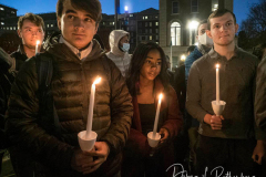 Columbia University Students and Faculty hold a candlelight vigil for Davide Giri, a 30-year-old doctoral student at the School of Engineering and Applied Science, who was killed in a violent attack near campus
on Thursday night. An Italian tourist was also injured, after an “ecstatic” man went on a random stabbing rampage in New York City.
The suspect, an alleged 25-year-old gang member on parole, was nabbed by the NYPD in Central Park after allegedly threatening a third man with a large kitchen knife, police said.