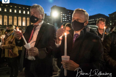 Columbia University Students and Faculty hold a candlelight vigil for Davide Giri, a 30-year-old doctoral student at the School of Engineering and Applied Science, who was killed in a violent attack near campus
on Thursday night. An Italian tourist was also injured, after an “ecstatic” man went on a random stabbing rampage in New York City.
The suspect, an alleged 25-year-old gang member on parole, was nabbed by the NYPD in Central Park after allegedly threatening a third man with a large kitchen knife, police said.
