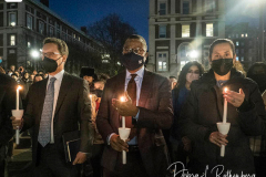Columbia University Students and Faculty hold a candlelight vigil for Davide Giri, a 30-year-old doctoral student at the School of Engineering and Applied Science, who was killed in a violent attack near campus
on Thursday night. An Italian tourist was also injured, after an “ecstatic” man went on a random stabbing rampage in New York City.
The suspect, an alleged 25-year-old gang member on parole, was nabbed by the NYPD in Central Park after allegedly threatening a third man with a large kitchen knife, police said.