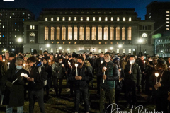 Columbia University Students and Faculty hold a candlelight vigil for Davide Giri, a 30-year-old doctoral student at the School of Engineering and Applied Science, who was killed in a violent attack near campus
on Thursday night. An Italian tourist was also injured, after an “ecstatic” man went on a random stabbing rampage in New York City.
The suspect, an alleged 25-year-old gang member on parole, was nabbed by the NYPD in Central Park after allegedly threatening a third man with a large kitchen knife, police said.