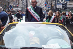 The annual Columbus Parade in NYC took place on between 42nd and 72nd on 5th avenue again this year, after last year’s COVID hiatus, attracting thousands of spectators to watch. The festivities were filled with an abundance of floats and key figure participants in the iconic parade also known as;  “US’s biggest Italian-American Heritage Parade.” 
President Biden also commemorated both today as both Columbus Day and National Indigenous Day.     (C) Bianca Otero. NYC. October 10, 2021.