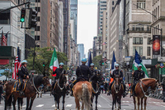 The annual Columbus Parade in NYC took place on between 42nd and 72nd on 5th avenue again this year, after last year’s COVID hiatus, attracting thousands of spectators to watch. The festivities were filled with an abundance of floats and key figure participants in the iconic parade also known as;  “US’s biggest Italian-American Heritage Parade.” 
President Biden also commemorated both today as both Columbus Day and National Indigenous Day.     (C) Bianca Otero. NYC. October 10, 2021.