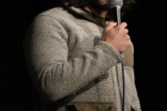 Taylor Rogers taking the stage at Star Stand Up Comedy Show hosted by the Broadway Comedy Club on 25 Jan 2022 located at 318 W. 53rd St New York, NY 10019.