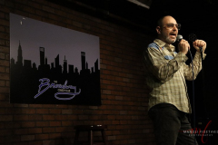 Drew Tessier taking the stage as the MC at Star Stand Up Comedy Show hosted by the Broadway Comedy Club on 25 Jan 2022 located at 318 W. 53rd St New York, NY 10019.