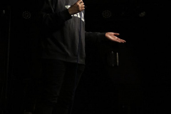 Troy Bond taking the stage at the Star Stand Up Comedy Show hosted by the Broadway Comedy Club on 25 Jan 2022 located at 318 W. 53rd St New York, NY 10019.