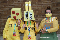 New York,    N.Y. Comic Con 2021 returned this year after a one year absence due to Covid. Attendees came back to enjoy guest speakers and celebrity panel discussions.