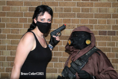 New York,    N.Y. Comic Con 2021 returned this year after a one year absence due to Covid. Attendees came back to enjoy guest speakers and celebrity panel discussions.