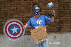 New York,    N.Y. Comic Con 2021 returned this year after a one year absence due to Covid. Attendees came back to enjoy guest speakers and celebrity panel discussions.