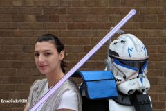 New York,    N.Y. Comic Con 2021 returned this year after a one year absence due to Covid. Attendees came back to enjoy guest speakers and celebrity panel discussions.