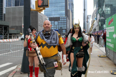 New York,    N.Y. Comic Con 2021 returned this year after a one year absence due to Covid. Attendees came back to enjoy guest speakers and celebrity panel discussions.