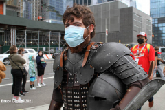 New York,    N.Y. Comic Con 2021 returned this year after a one year absence due to Covid. Attendees came back to enjoy guest speakers and celebrity panel discussions.