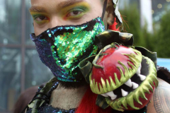 New York,    N.Y. Comic Con 2021 returned this year after a one year absence due to Covid. Attendees came back to enjoy guest speakers and celebrity panel discussions.