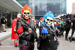 New York,    N.Y. Comic Con 2021 returned this year after a one year absence due to Covid. Attendees came back to enjoy guest speakers and celebrity panel discussions.