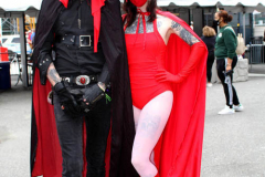 New York,    N.Y. Comic Con 2021 returned this year after a one year absence due to Covid. Attendees came back to enjoy guest speakers and celebrity panel discussions.