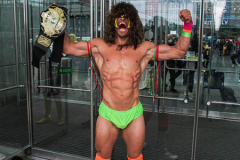 Fans go to the COMCON at the Javits center in Manhattan, NYC after a one year hiatus due to COVID. An estimated 100,000 attendees from all over the US and world have come to adorn their favorite characters and get up-to-date on their favorite COMCON interests. (C) Bianca Otero. October 09, 2021