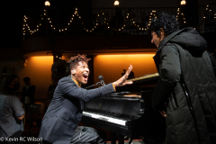 Jon Batiste at the Bowery Ballroom December 14th. Jon Batiste is nominated for 11 Grammy's which was delayed to April 3rd. 2022.