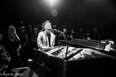 Jon Batiste at the Bowery Ballroom December 14th. Jon Batiste is nominated for 11 Grammy's which was delayed to April 3rd. 2022.