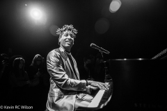 Jon Batiste at the Bowery Ballroom December 14th. Jon Batiste is nominated for 11 Grammy's which was delayed to April 3rd. 2022.