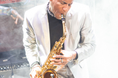 Jon Batiste at the Bowery Ballroom December 14th. Jon Batiste is nominated for 11 Grammy's which was delayed to April 3rd. 2022.