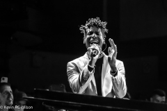 Jon Batiste at the Bowery Ballroom December 14th. Jon Batiste is nominated for 11 Grammy's which was delayed to April 3rd. 2022.