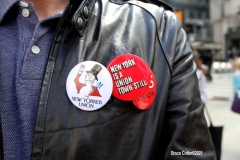 New York- Conde Nast works protest and rally about there contract in lower Manhattan