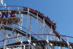 April 2, 2022  New York,  Coney Island Opening Day.for Luna Park Amusement rides Unofficial start to summer, kids and families enjoy the beautiful weather and enjoy the rides