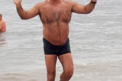The Coney Island Polar Bear Club is the oldest winter bathing club in the United States founded in 1903. They swim every Sunday November-April at 1 PM.