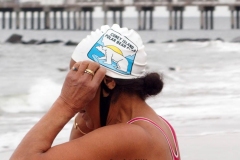 The Coney Island Polar Bear Club is the oldest winter bathing club in the United States founded in 1903. They swim every Sunday November-April at 1 PM.