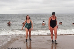 The Coney Island Polar Bear Club is the oldest winter bathing club in the United States founded in 1903. They swim every Sunday November-April at 1 PM.