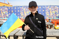 March 19, 2022  New York,  Coney Island
 Hands off Ukraine! /???? ????? ?? ???????!
 LGBTIQ  Russian - Speaking Americans group sponsored a march against Russia on the Coney Island Boardwalk." we are going to march in solidarity with Ukraine. We are going to show our position on the matter as a Ukrainian and Russian-speaking diaspora in New York. Today we are all Ukrainians. Glory to Ukraine!"